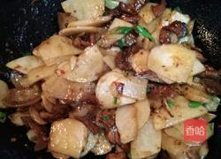地瓜炒肉的做法图解5