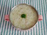 西蓝花鸡肝粥 (宝宝辅食）