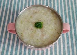西蓝花鸡肝粥 (宝宝辅食）