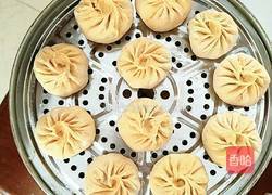 营养美味的燕麦南瓜豆角肉包子的做法图解7