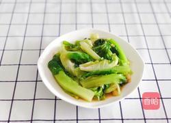 蚝油生菜的做法图解4
