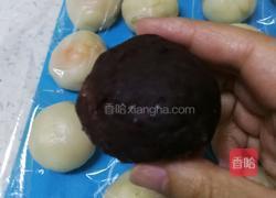 肉松麻薯蛋黄酥的做法图解16