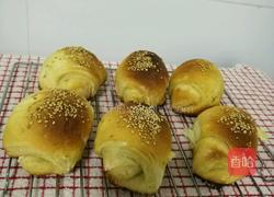 蜂蜜芝麻小面包的做法图解17