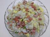 鸡蛋香肠蛋炒饭