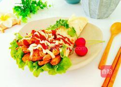 奥尔良鸡肉卷的做法图解20