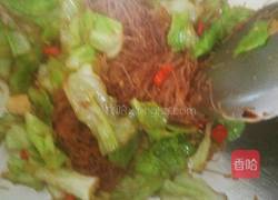 包菜炒粉丝的做法图解11