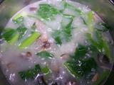 春菜香菇排骨粥