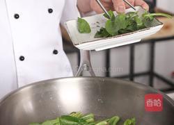 上汤的美味秘籍，鲜到连汤都一口气喝完的上汤菠菜的做法图解10