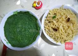 菠菜小煎饼的做法图解8