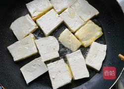 豆腐炒肉的做法图解3