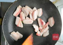 豆腐炒肉的做法图解5