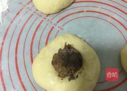 酥粒辫子豆沙面包的做法图解9
