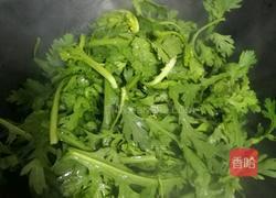 清炒茼蒿的做法图解3