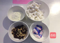 蒸出来的牛轧糖与沙琪玛的做法图解1