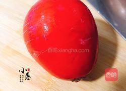 红皮萝卜玫瑰花的做法图解1