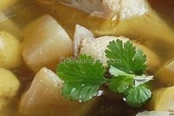 酸萝卜老鸭汤
