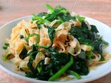 豆腐皮炒菠菜
