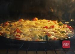 面条披萨的做法图解12