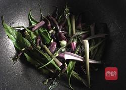 清炒红菜苔的做法图解5