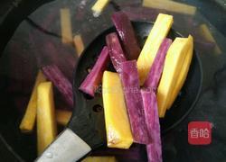 双色红薯条的做法图解3