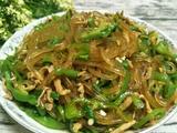 尖椒肉丝炒粉条