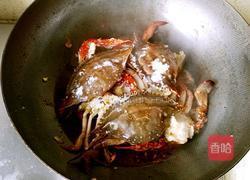 葱姜梭子蟹的做法图解10