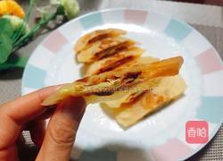 饺子皮鸡蛋灌饼的做法图解8
