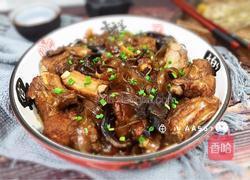 排骨粉条炖蘑菇的做法图解16