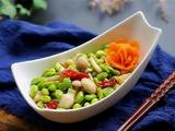 海鲜菇炒毛豆