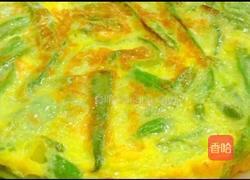 四季豆煎蛋的做法图解4