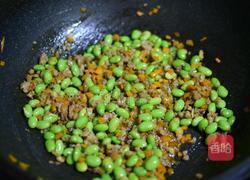 肉末炒毛豆的做法图解9