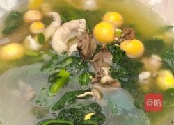 粤式－茼蒿鸡杂汤的做法图解8