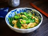 小白菜炒干豆腐
