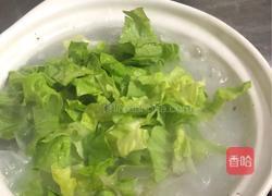 粤式－猪红生菜粥的做法图解8