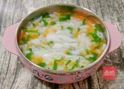 鸡肉米片汤 (宝宝辅食）的做法图解12