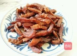 麻辣孜然猪肉干的做法图解6