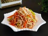 金针菇炒肉丝