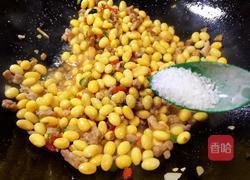 肉末炒黄豆的做法图解11