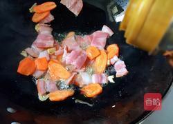 培根胡萝卜炒白菜的做法图解8