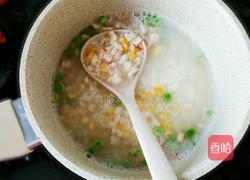 鸡丁五彩粥的做法图解4