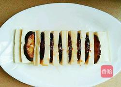 煎香菇片蒸豆腐的做法图解5