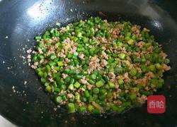 肉末炒蒜苔的做法图解7