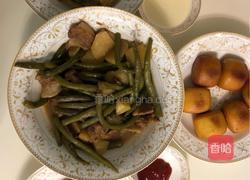 土豆炖豆角的做法图解12