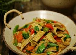香菇胡萝卜烧腐竹