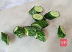 黄瓜炒鸡蛋的做法图解2