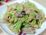菜花炒肉