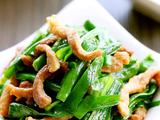 肉丝炒韭菜