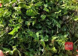 荠菜(野菜）春卷的做法图解1