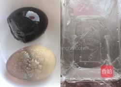 彩蛋组合（皮蛋鸡蛋糕）的做法图解1