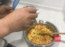 鸡蛋米饭饼的做法图解5